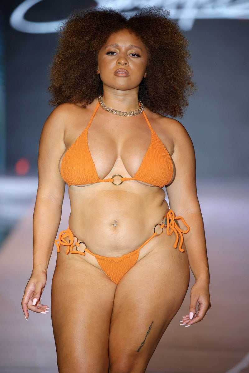 Caymen Gold Ring Bikini Bottom - SMOKKE SHOW